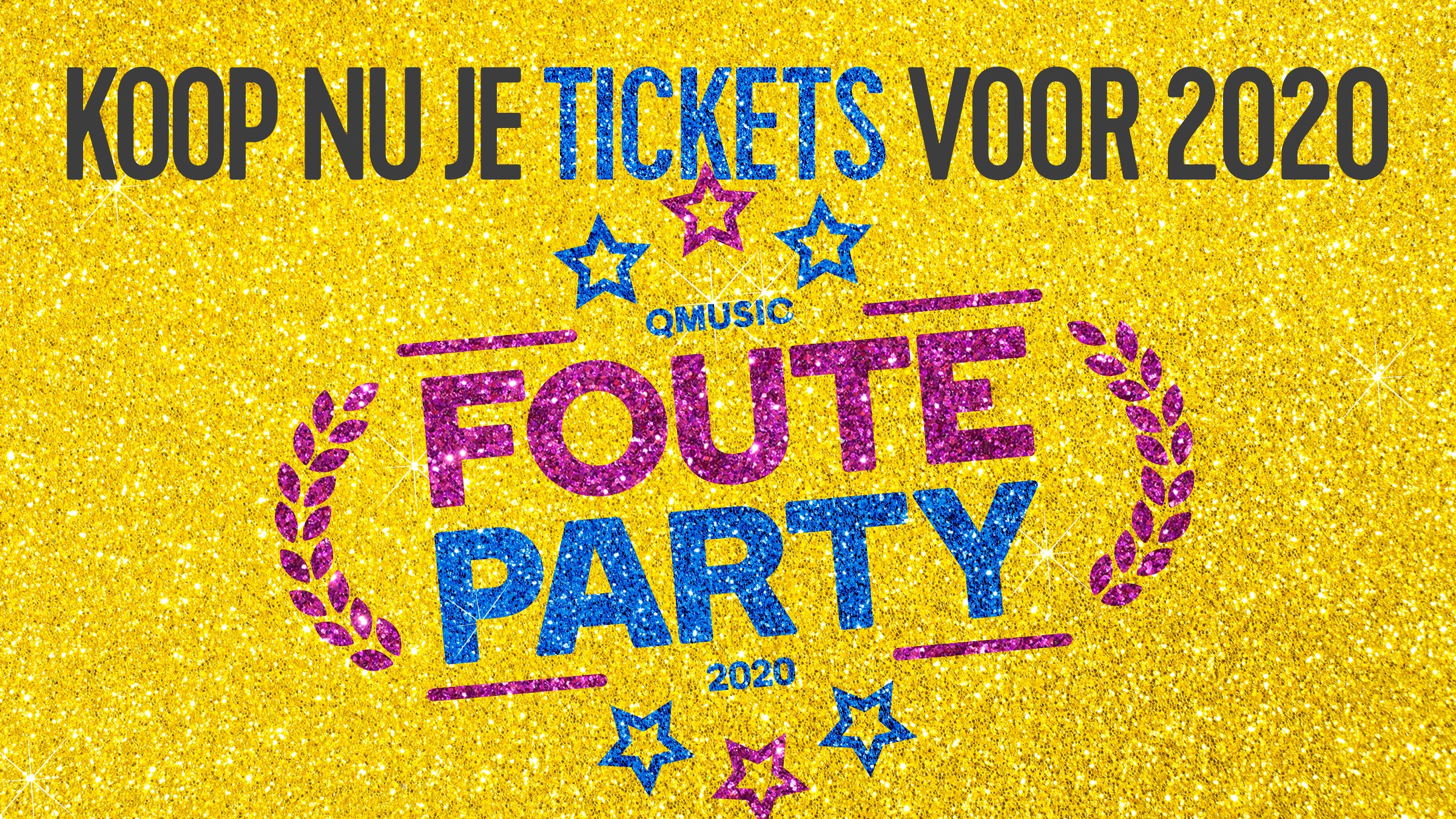 Qmusic teaser fouteparty2020 tickets