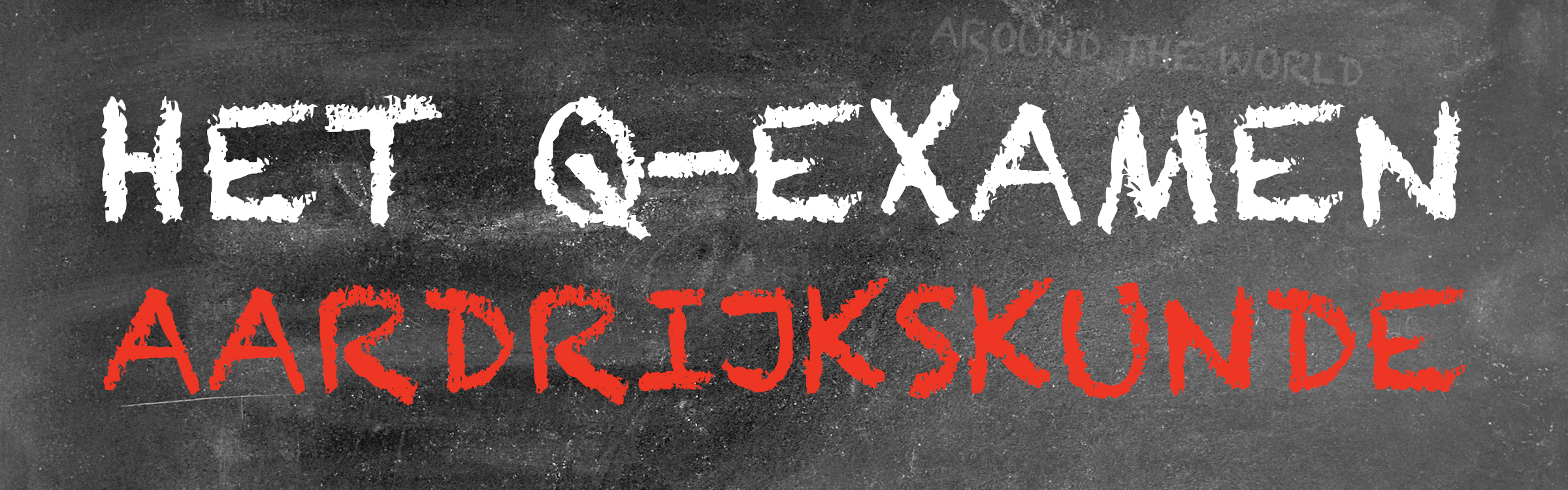 Qexamen aardrijkskunde header