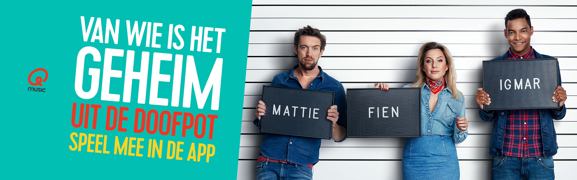 De Doofpot Qmusic actionheader doofpot