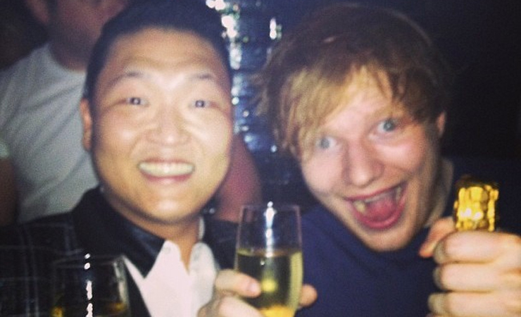 Ed sheeran psy