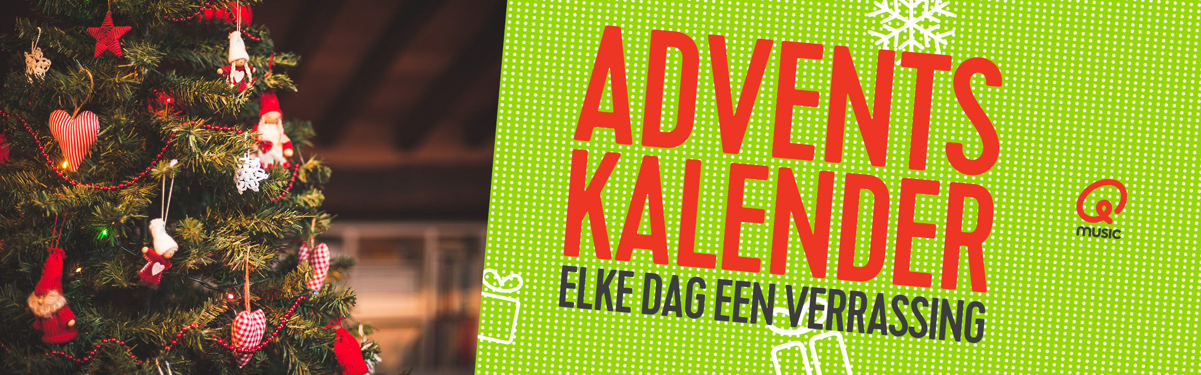 Qmusic actionheader adventkalender