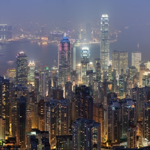 Hong kong skyline restitch   dec 2007