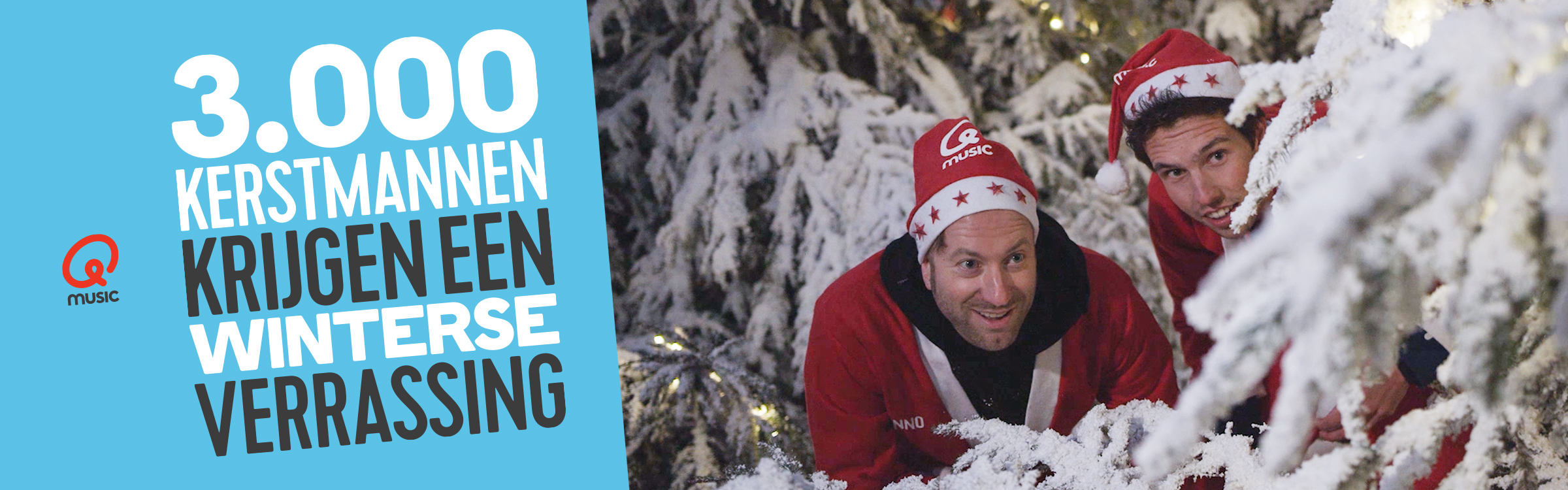 December warmste maand ooit? Qmusic actionheader q santarun vid1