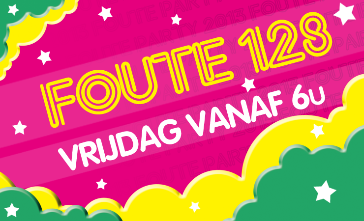 Atp fouteparty algemeen vrijdag  1 