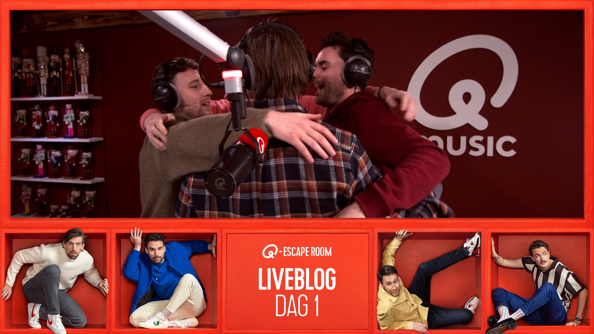 Liveblog Q-escape room dag 1 Dag1eind