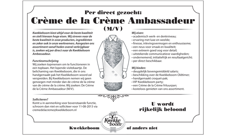 Vacature kroket 0