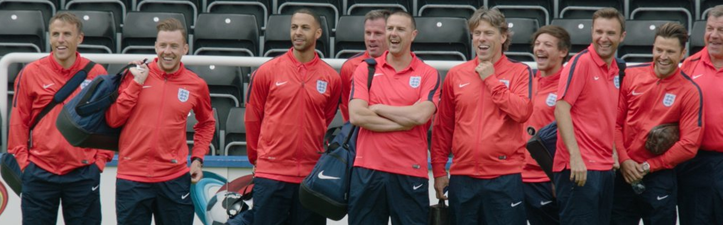 Soccer aid header