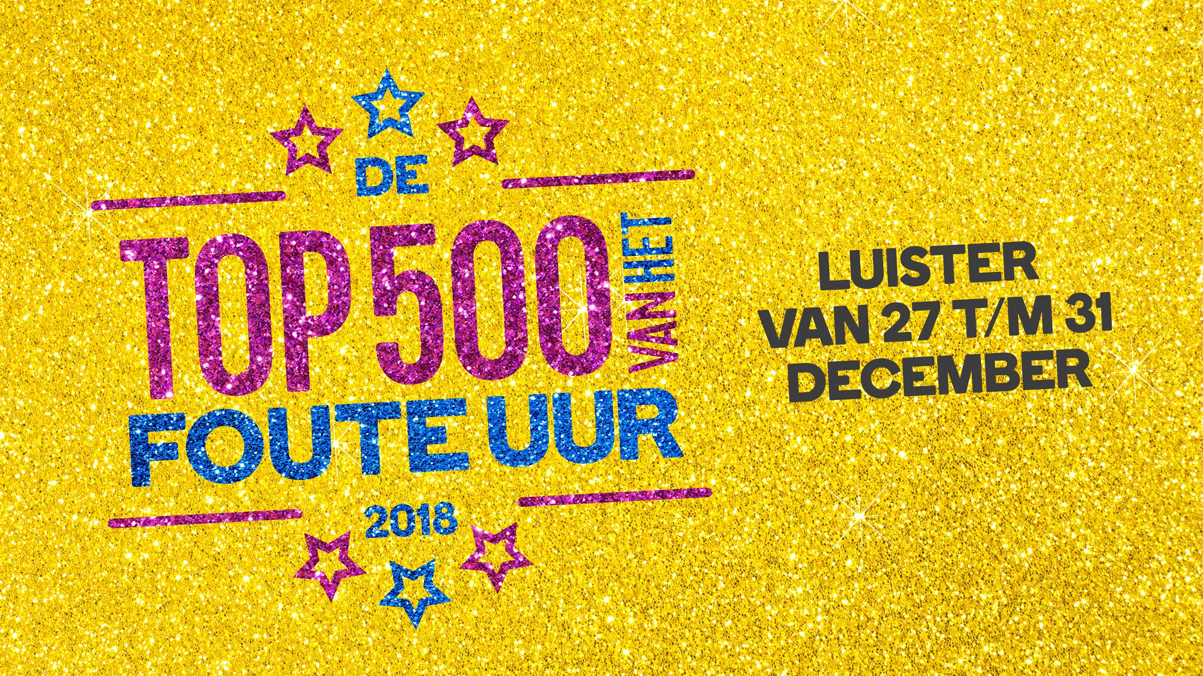 Qmusic teaser top500fout 2018 dec