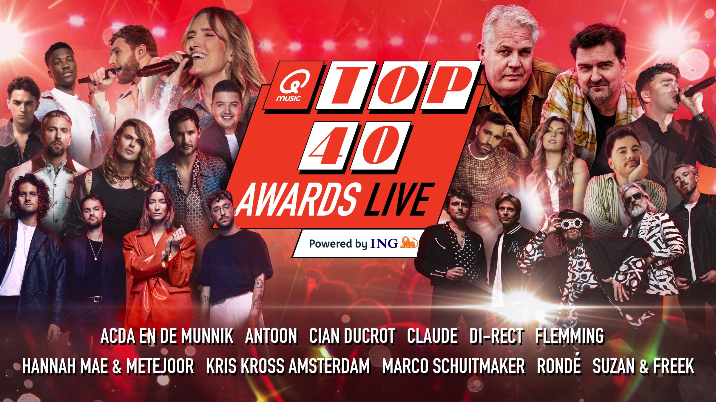 Ga naar de Top 40 Awards Live Qmusic