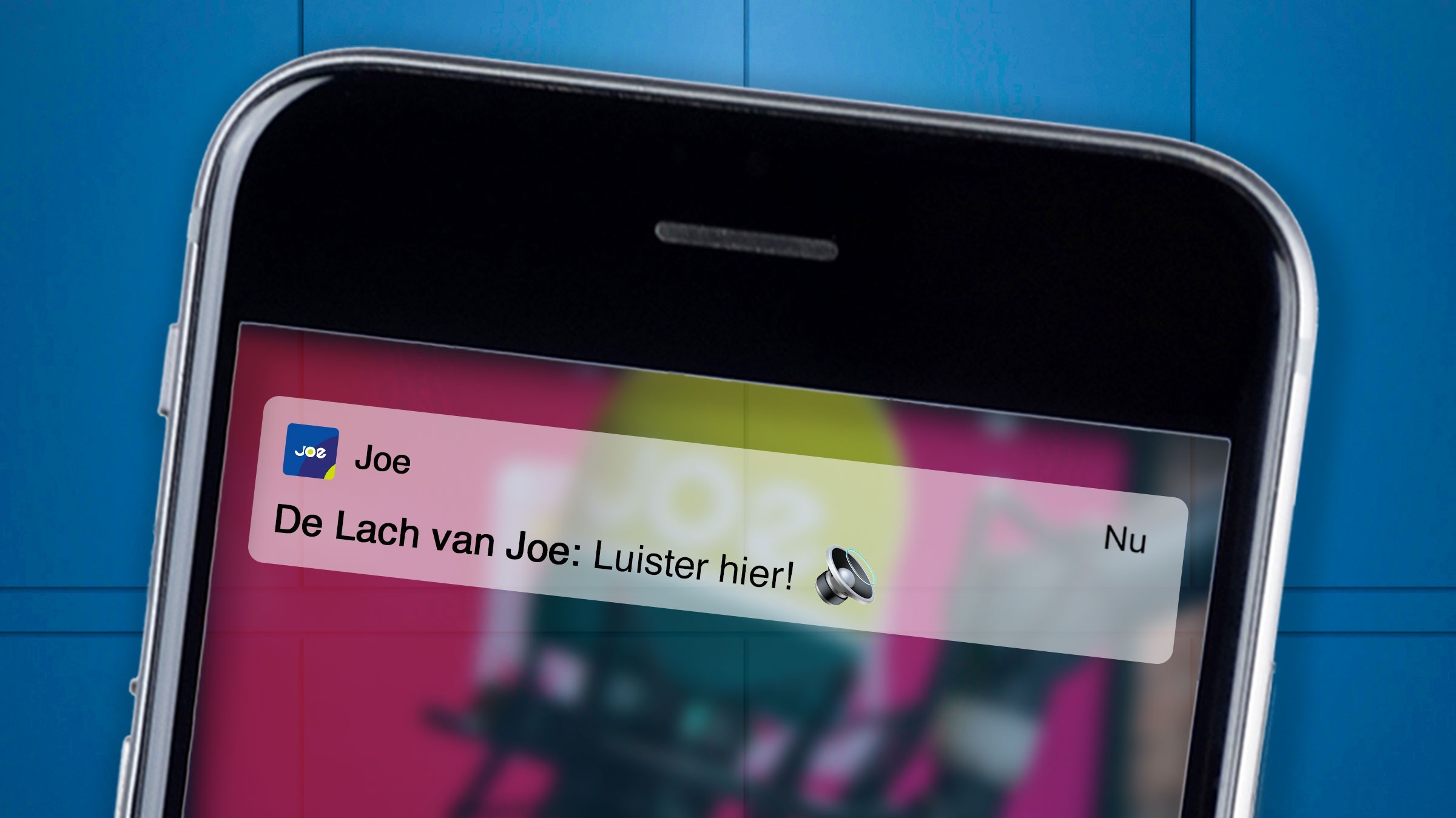 Luister Hier Naar 'De Lach Van Joe' - JOE